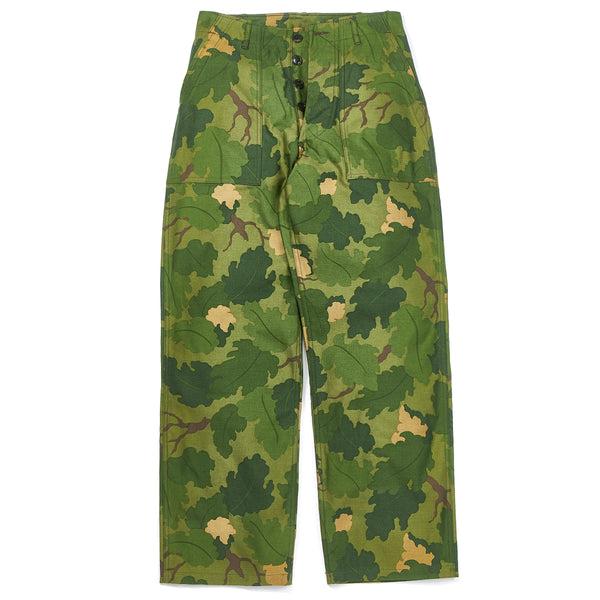 CAMOUFLAGE CIVILIAN TROUSERS / MITCHELL PATTERN - 160 GREEN / M