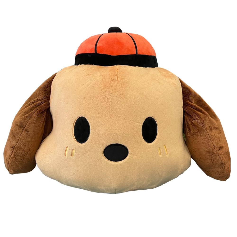 포차코 대형 인형 중국식 버전 특이한 귀여운 강아지 얼굴 캐릭터 포챠코 쿠션