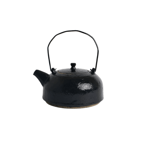 Glossy Black Kettle 유광 흑유 내열 주전자
