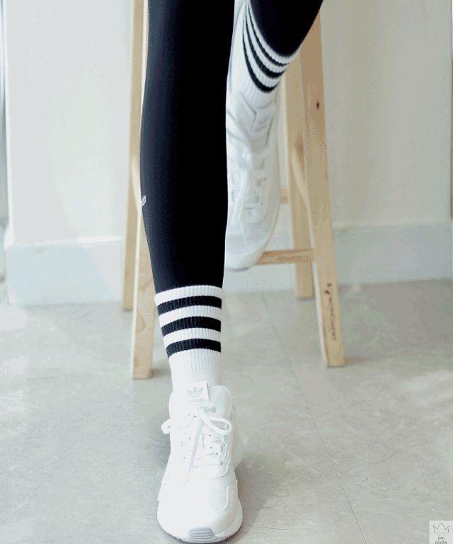 [당일발송]예쁜양말10켤레 학생양말 삼선양말 교복양말 중목양말 국내생산 이쁜양말 레깅스양말 흰양말 검정양말 고등학생양말 흰색양말 검은색양말 학생교복양말