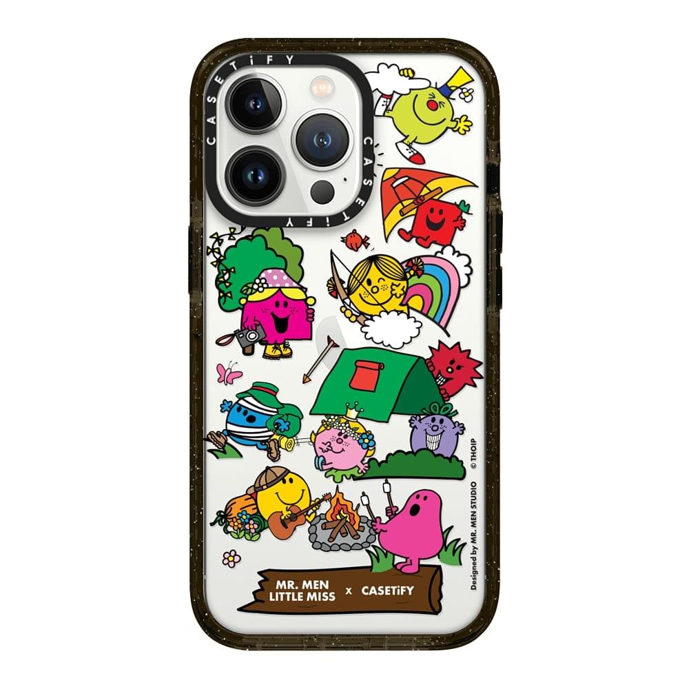 Mr Men Little Miss Go Camping Together Sticker Case