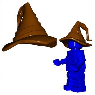 검은색 마법사 모자 (Wizard Hat)