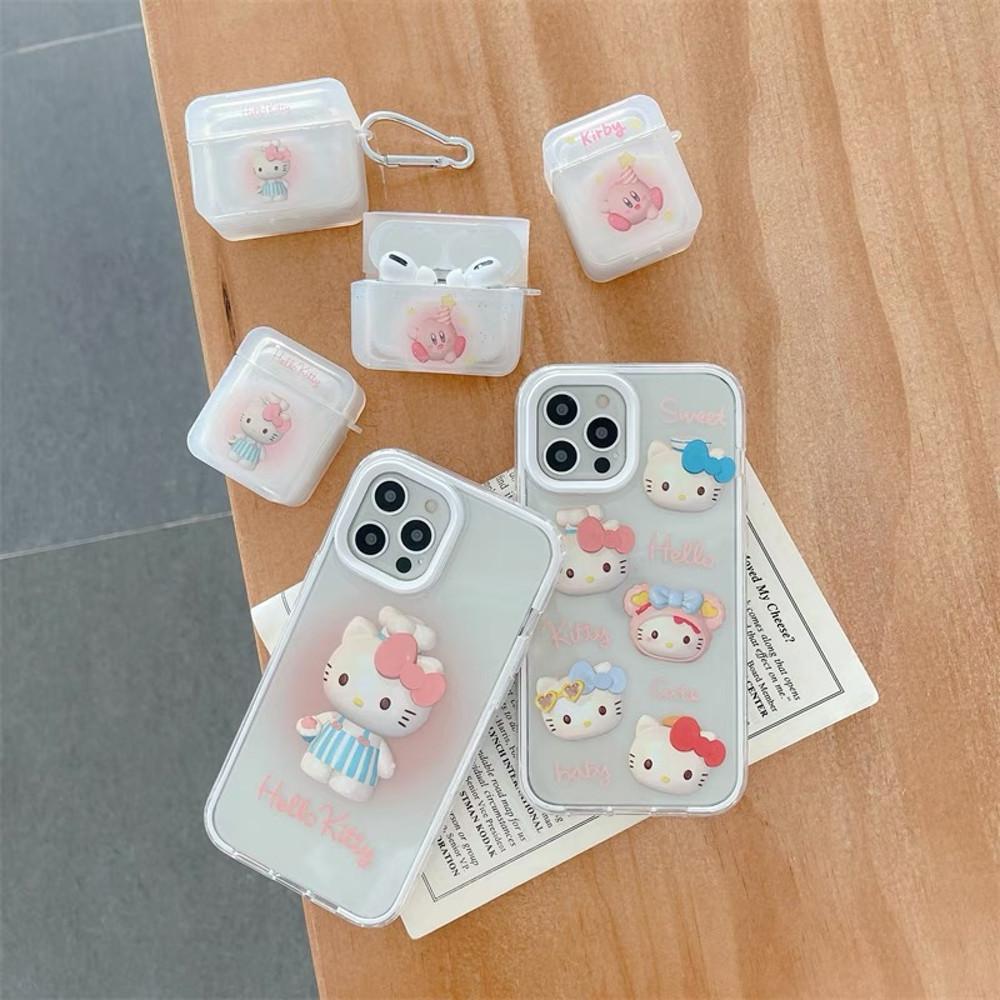 올커버 투명 캐릭터 핸드폰케이스 우정케이스 아이폰 12미니13미니 7/8/se
