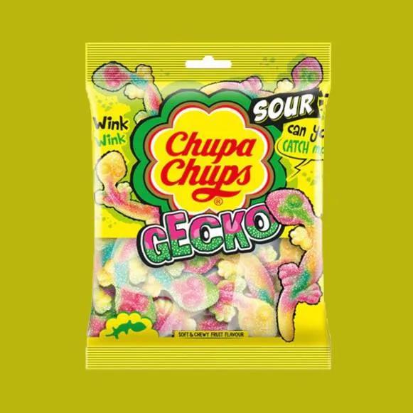 츄파춥스 사워게코 3봉 츄파춥스젤리 도마뱀모양젤리