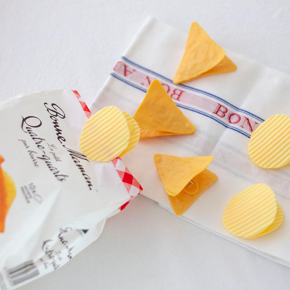 포테이토 칩스 밀봉 클립 과자 봉지 집게