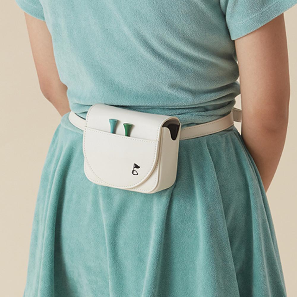 골프 거리측정기케이스 골프파우치 여성 골프힙색 포레베리