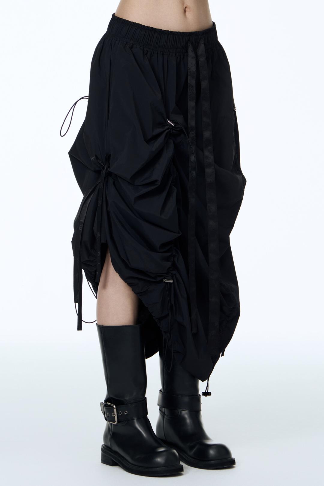 Girdle String Skirt (Black)