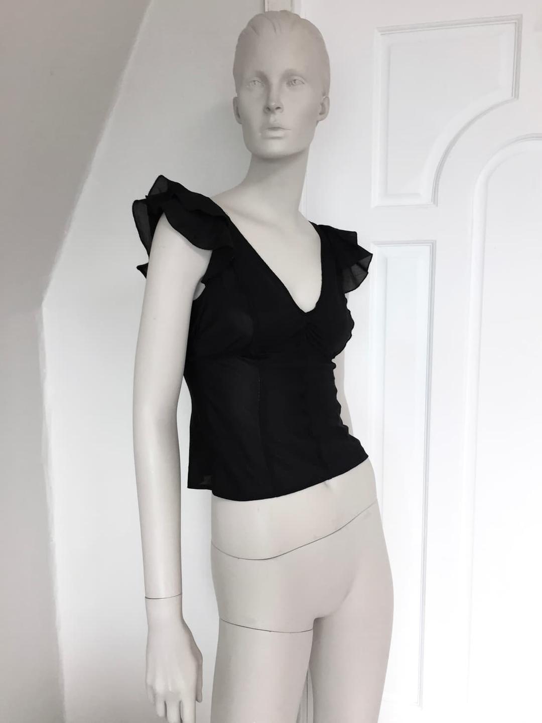 아르마니 익스체인지 V-neck Blouse Top | 후루츠패밀리