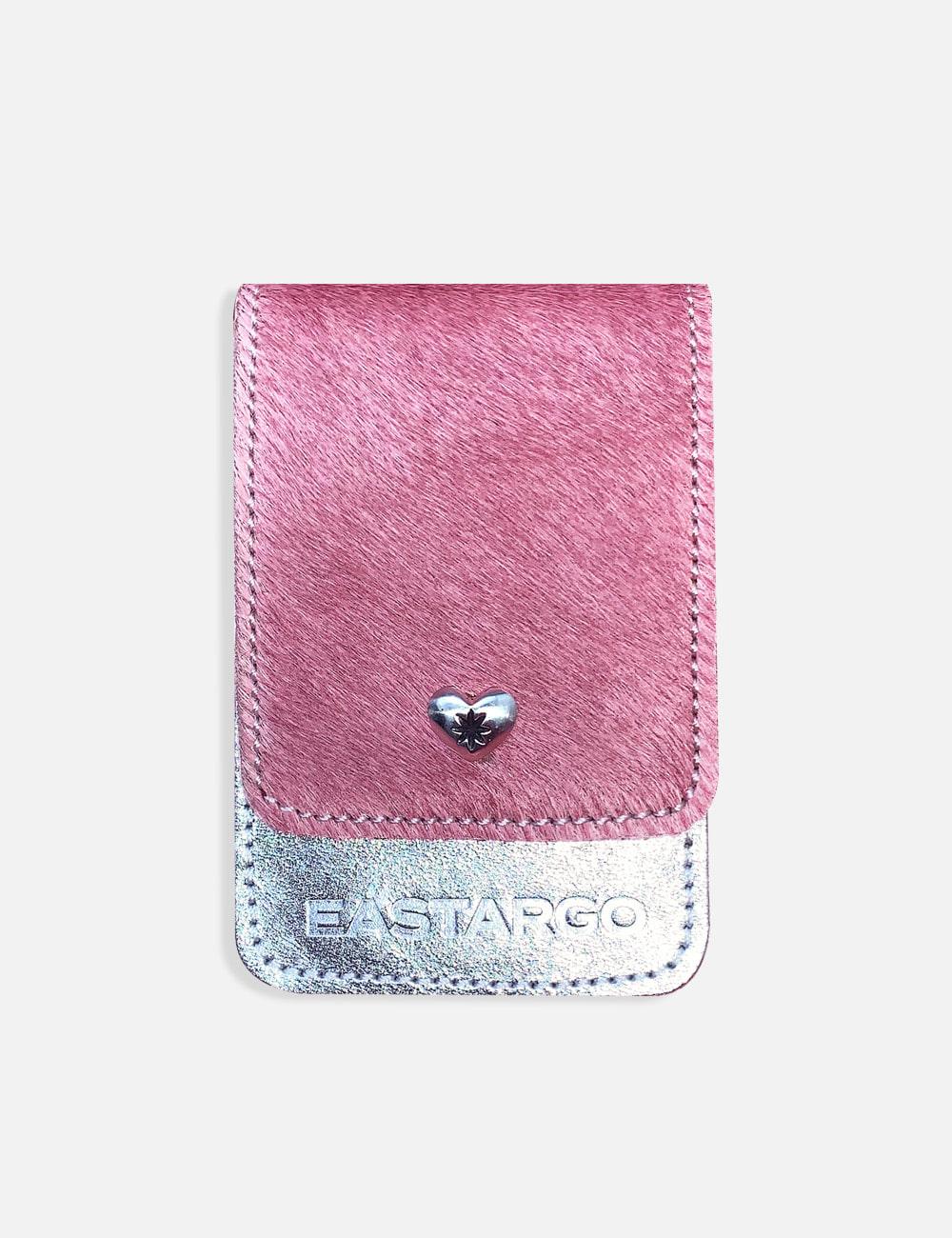 PINK HEART BENTO WALLET (SILVER)