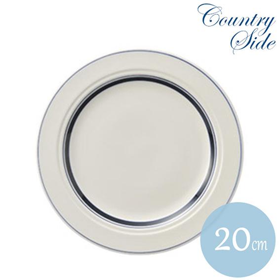 KOYO 컨트리사이드 원형접시 그린 8인치