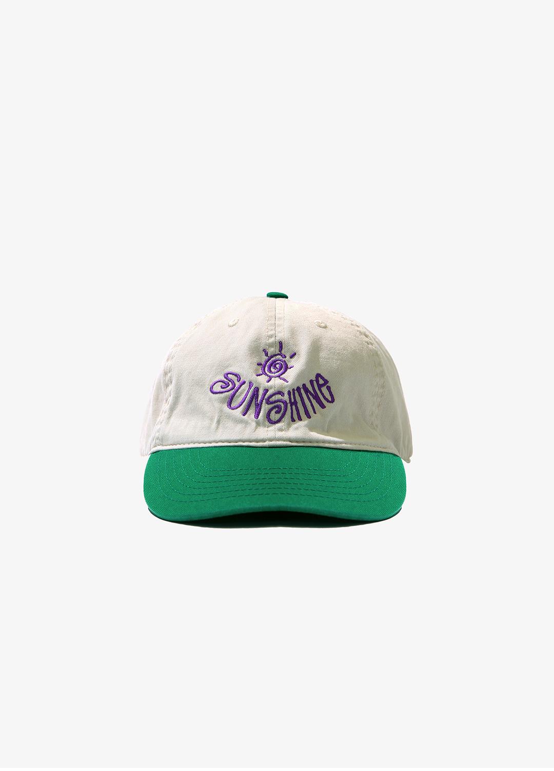 Two Tone Logo Ball Cap Green