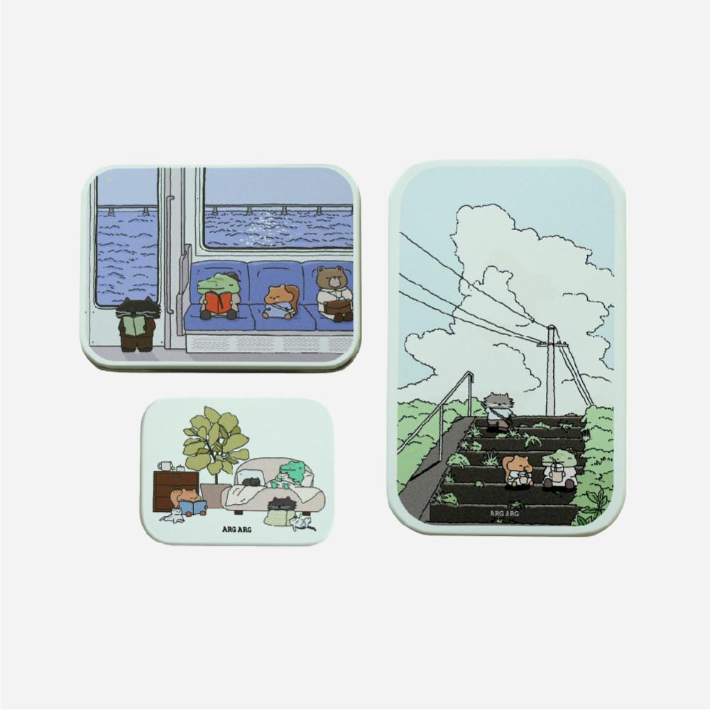 아그아그 틴케이스 3종