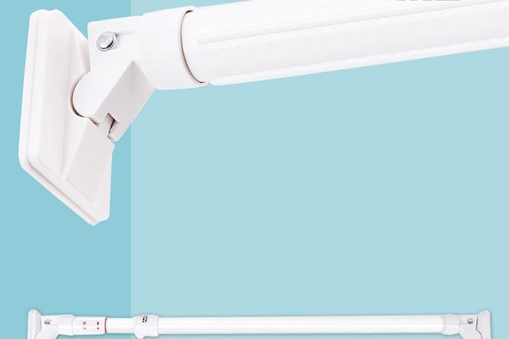 초강력 압축봉 옷걸이 행거 봉 6size 암막 커튼 길이 조절 못없이 설치