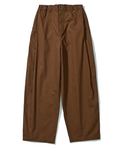 Steady Balloon Snap Pants Brown