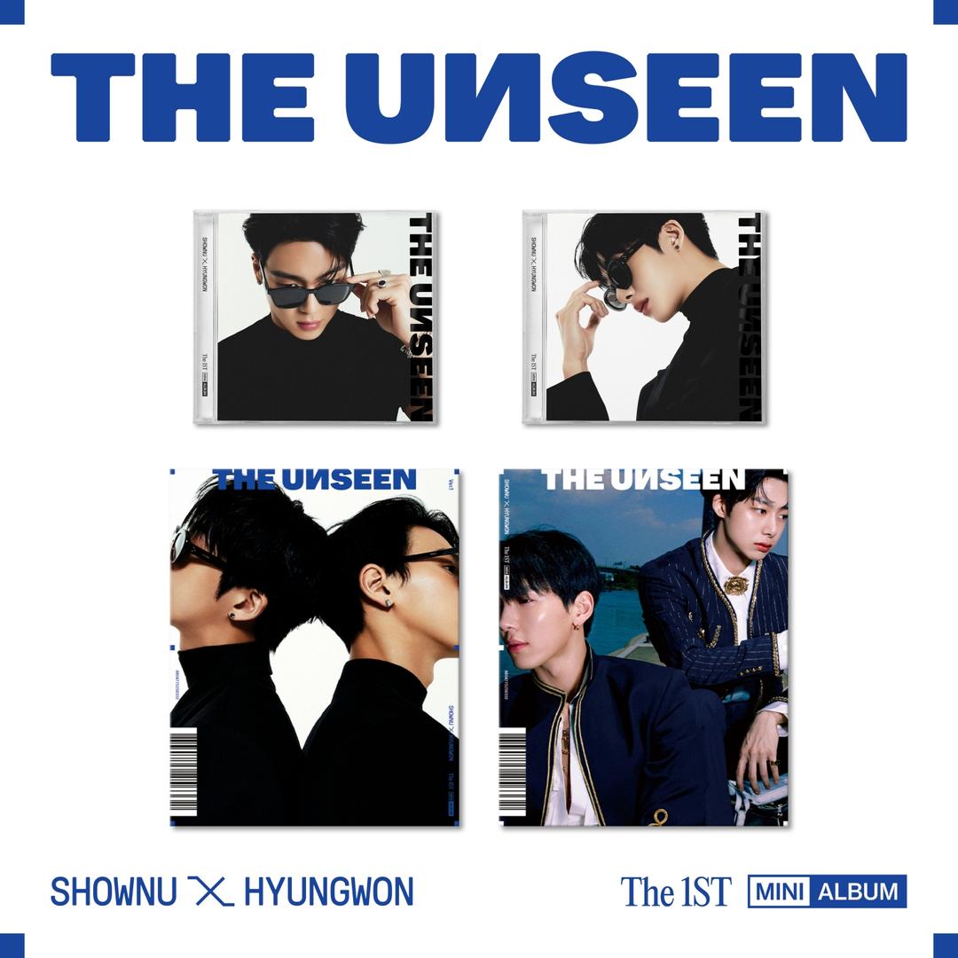 (VER SET / JEWEL SET) SHOWNU X HYUNGWON THE 1ST MINI ALBUM THE UNSEEN