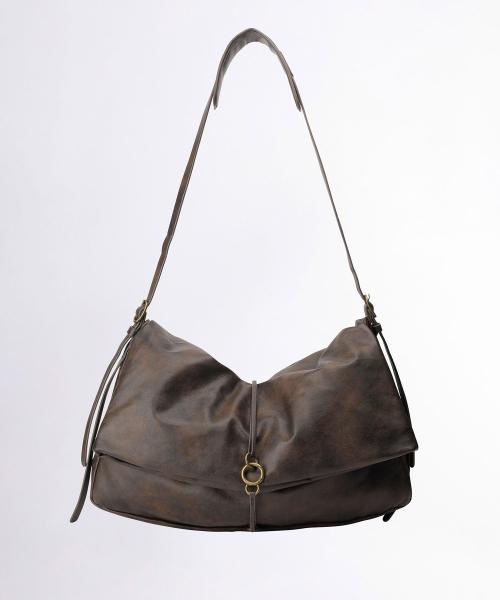 스컬프터(SCULPTOR)  Folded Slouchy Bag Deep Brown - 사이즈 & 후기 | 무신사