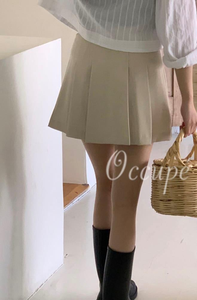 [당일발송]미엘 내쉬 스커트 (3col) miel 플리츠스커트