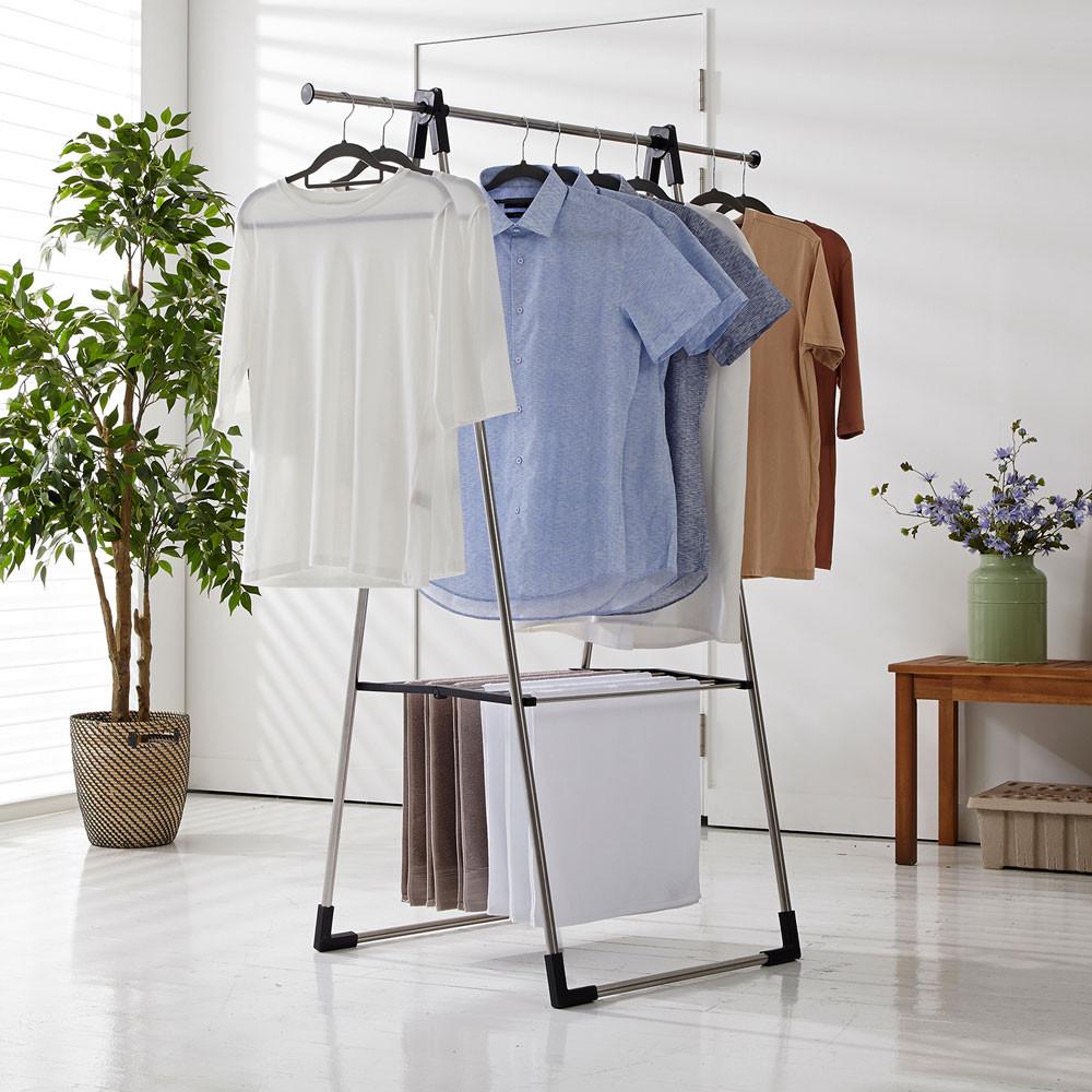 씨에스리빙 브리즈 에이플러스 자취방 원룸 빨래 건조대 행거