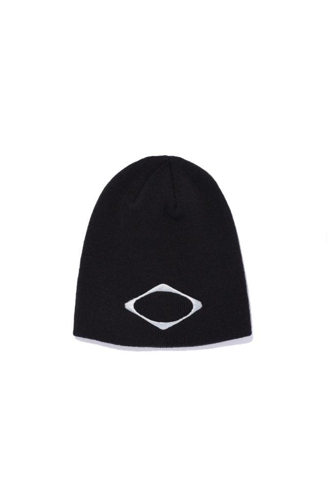 미스치프 MISCHIEF RHOMBUS BEANIE BLACK