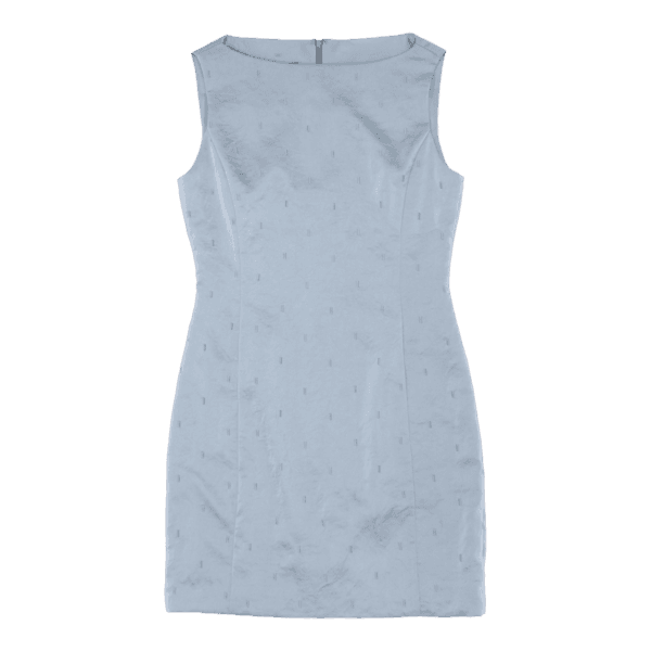 기타브랜드 (XS)실버 자수패턴 민소매 원피스