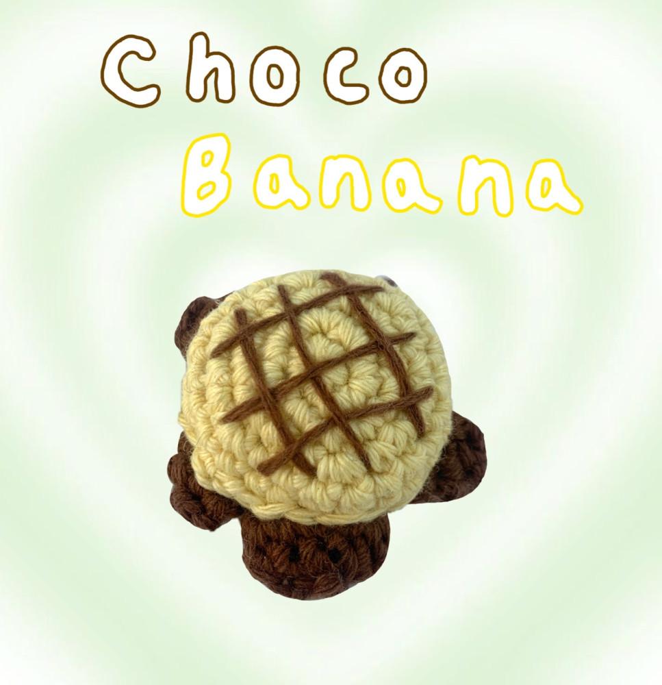 초코바나나 거북이 키링 뜨개 키링 초코바나나키링 키홀더