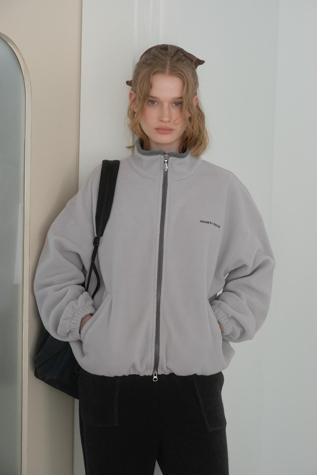 2nd. Vase Fleece (mist grey)