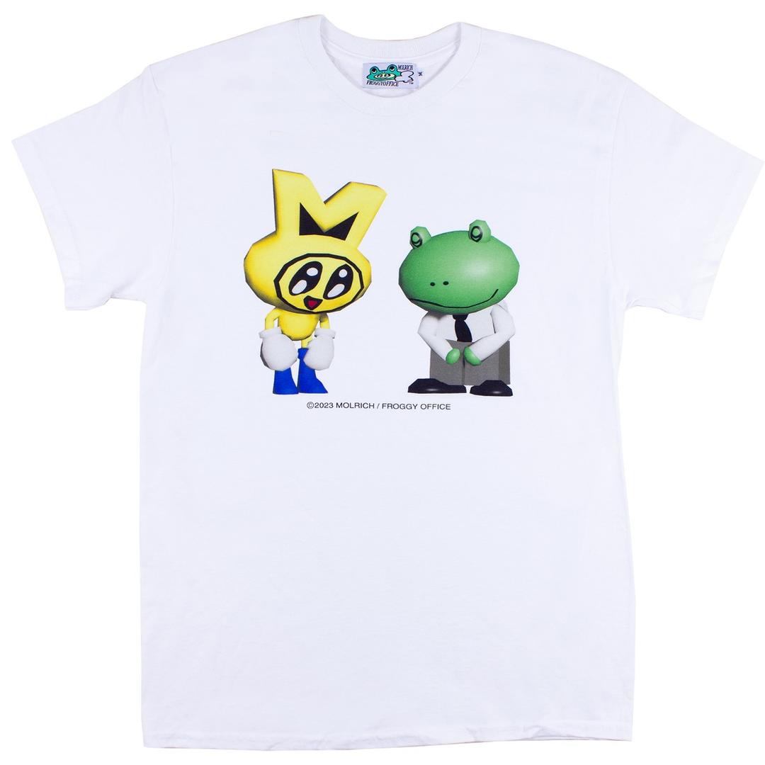 [MOLRICHⅹFROGGY OFFICE] meta office tee (white)