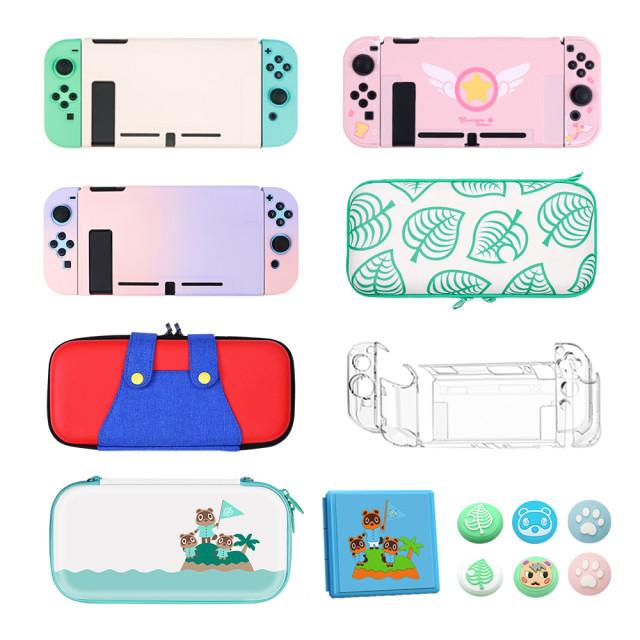 닌텐도 스위치 케이스 oled 동물의숲 에디션 스위치 라이트 케이스 파우치 가방