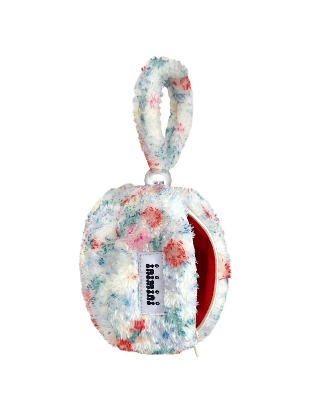 inimini 'O\' pouch fluffy flower