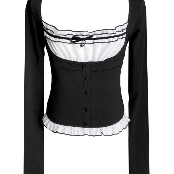 [ 3rd ] Ravenna lace top (bl)
