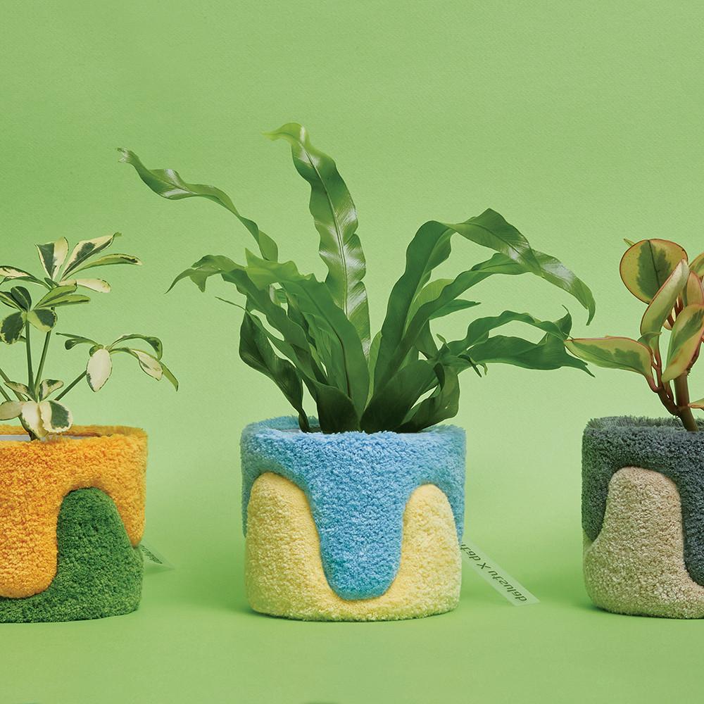 플랜탭 X 우츠랩 터프팅화분 화분커버