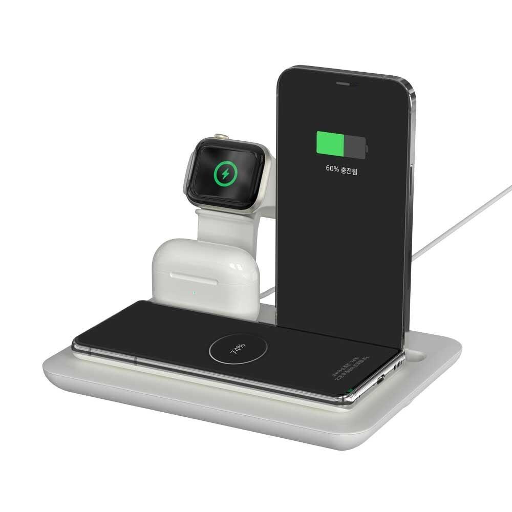 뮤란드 C6 갤럭시 애플워치 멀티 무선충전기 ML-00601