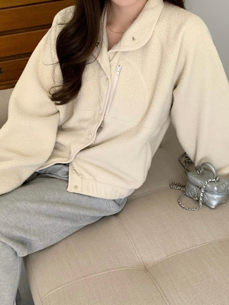 [SALE/코코아 당일] 포레스트 시티 셰르파 자켓 (7color)
