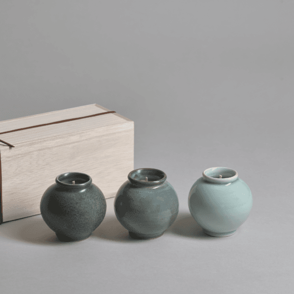 달항아리 캔들 미니 3종