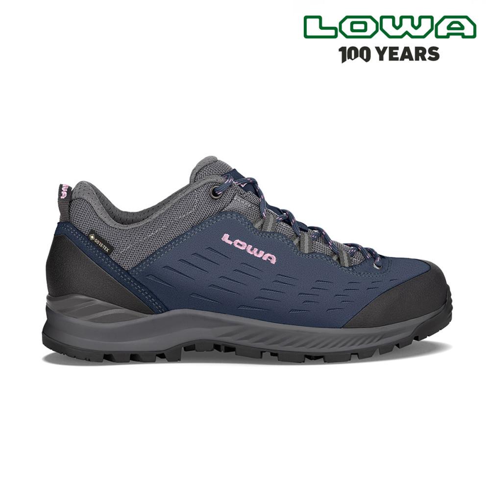 로바 익스플로러 II GTX LOW 와이드 네이비 여성등산화 + 메리노울양말
