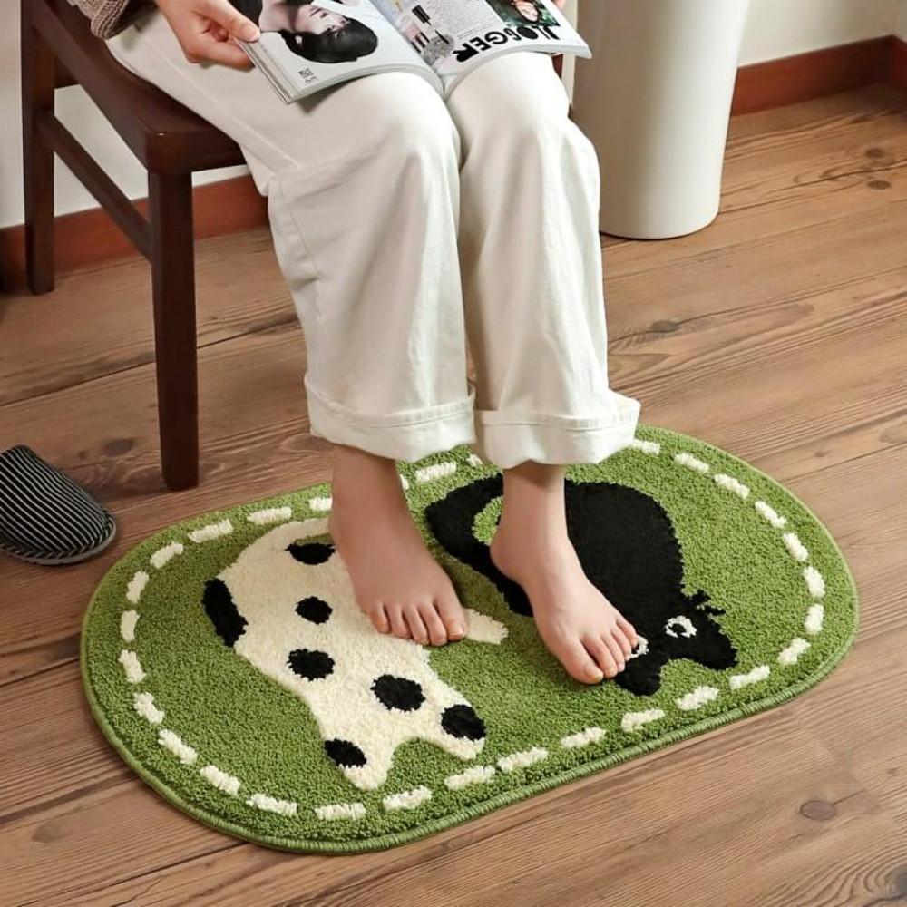 욕실 화장실 주방 도톰한 다용도 고양이 발매트 2size