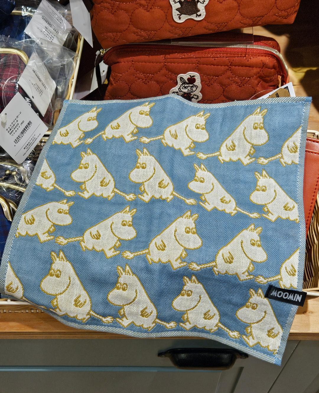 무민샵 캐릭터 가제 손수건