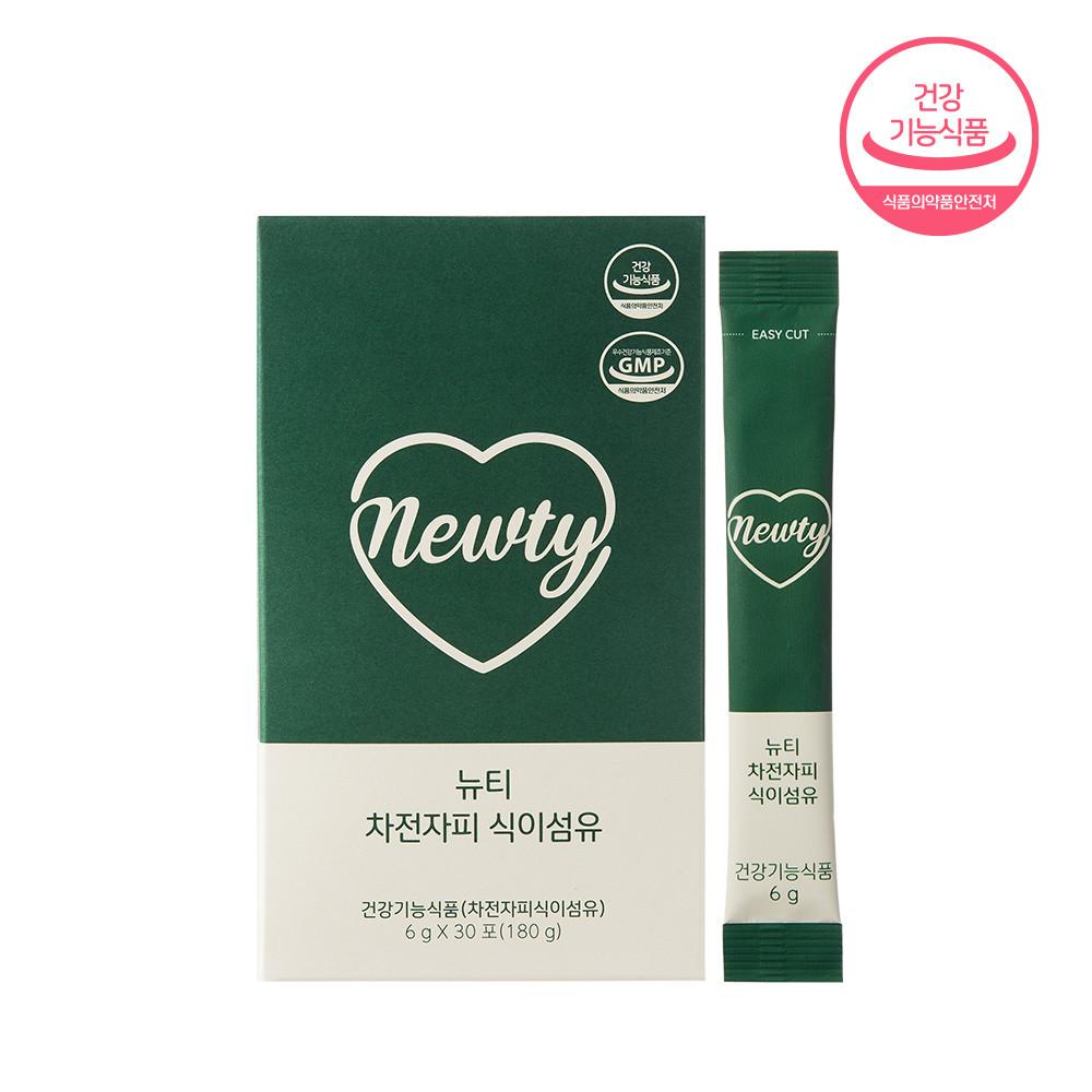 뉴티 차전자피 식이섬유 6g x 30포 변비움 쾌변 직빵 가루