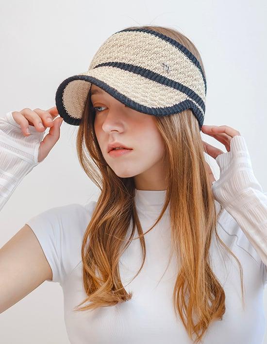 [미민] 홀트 라인썬캡 2종(택1)