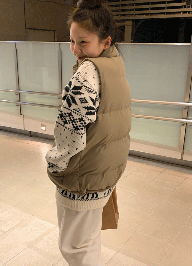 Forest 2-way down vest (6color)