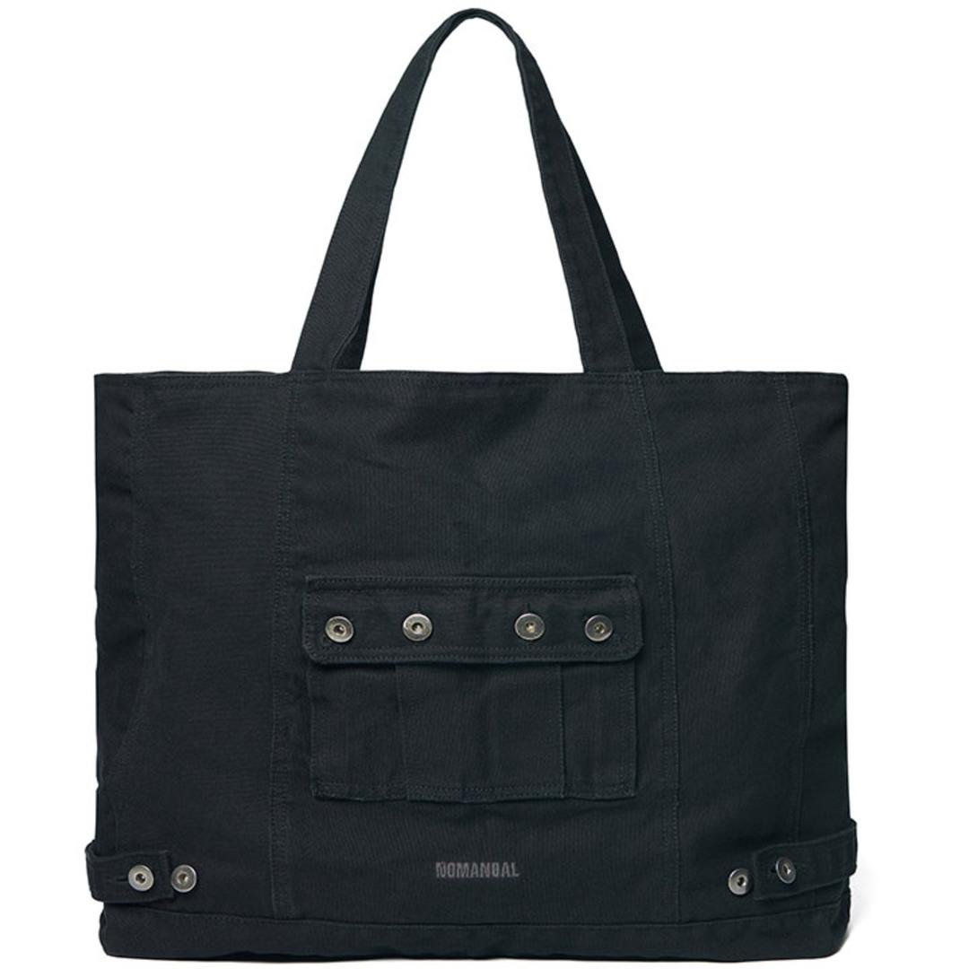 4R POCKET TOTE BAG - WASHED BLACK