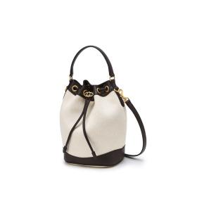 아떼 바네사브루노 악세사리 24SS DOUBLE A 아이보리 캔버스 버킷 크로스백 S AABA4E755IV