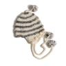 stripe beanie