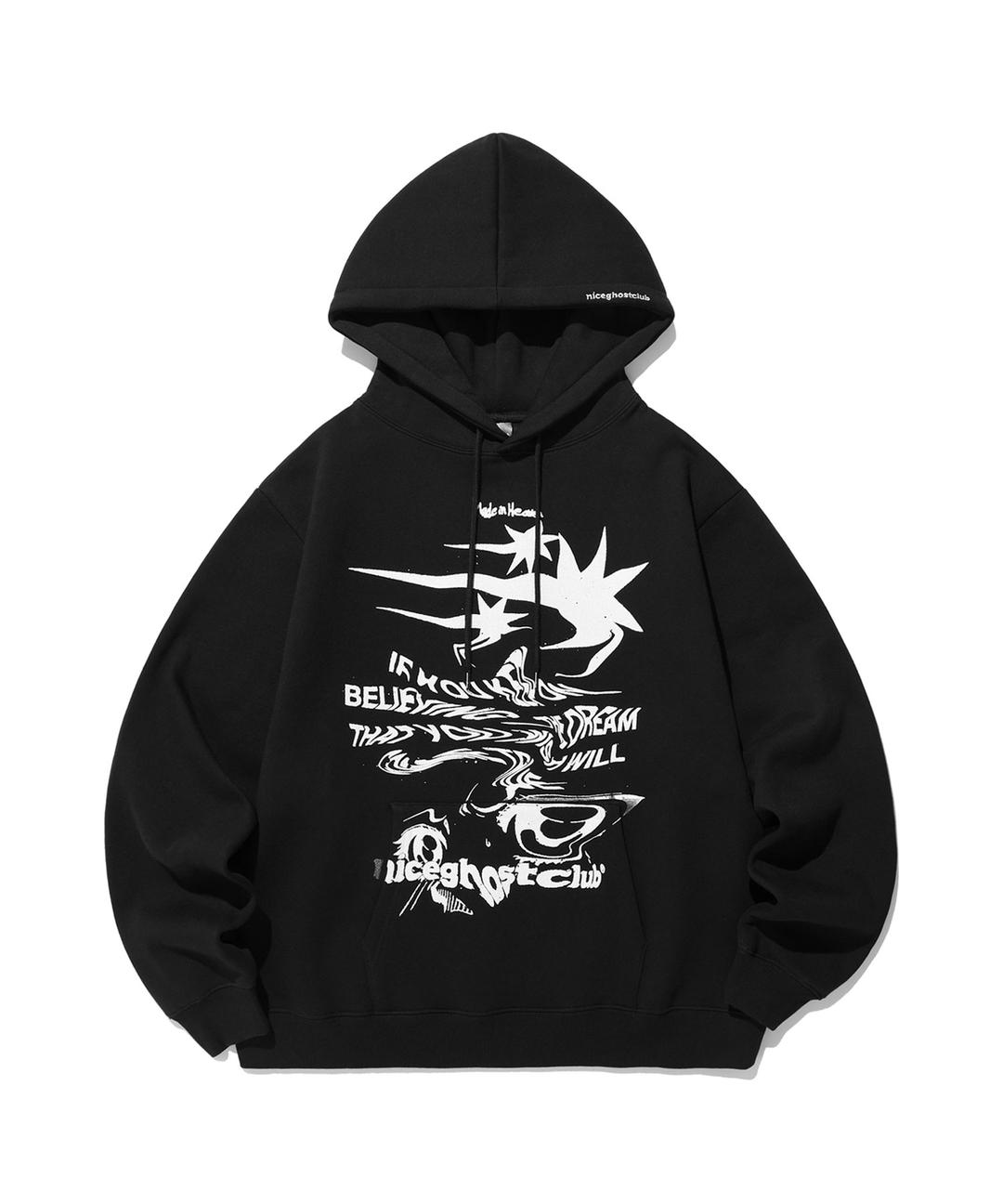 TORNADO LOGO HOODIE[CHARCOAL]