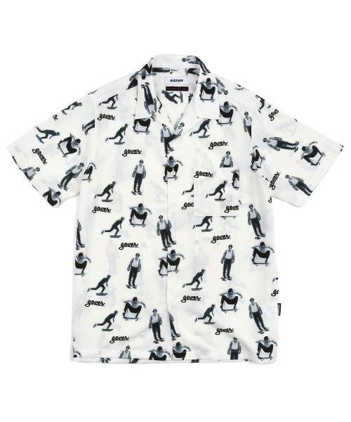 SKATE BOARD SHIRT_WHITE