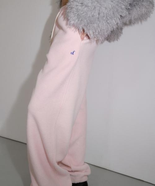 OF WARM JOGGER PANTS_BABY PINK