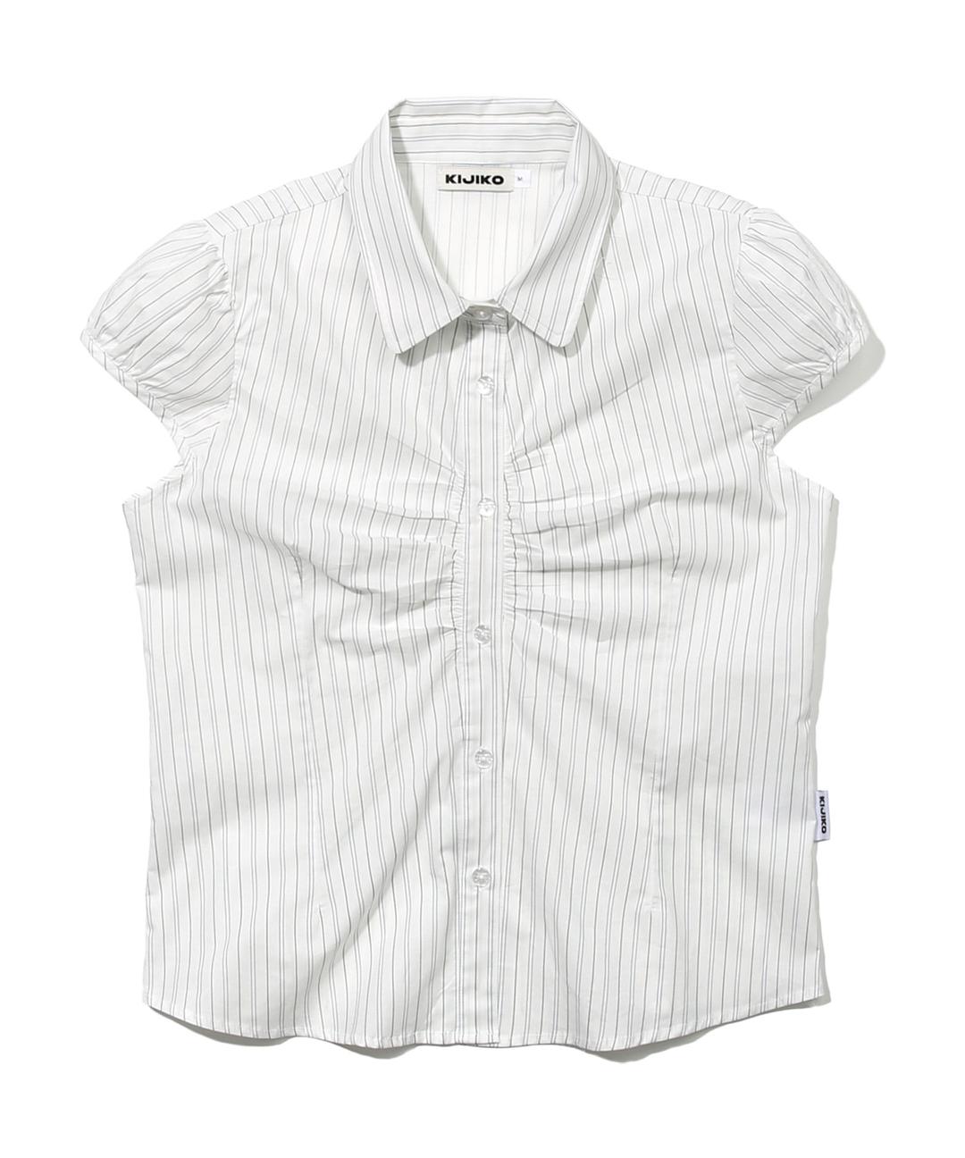 Cap Sleeve Shirt White