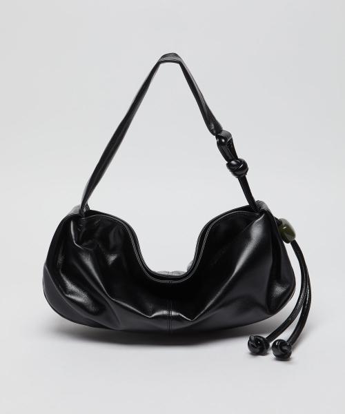 Small fling carry bag(Glossy black)_OVBAX26051GBK