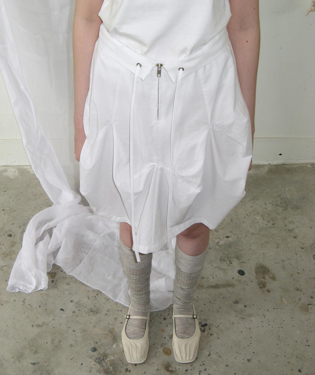 [5/24 예약발송] Clean Volume Skirt [Off White]