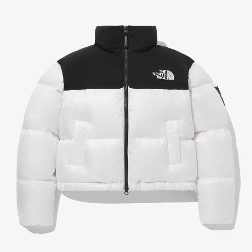 NJ1DQ85M 화이트라벨 여성 노벨티 눕시 RDS 다운 자켓_SNOW WHITE